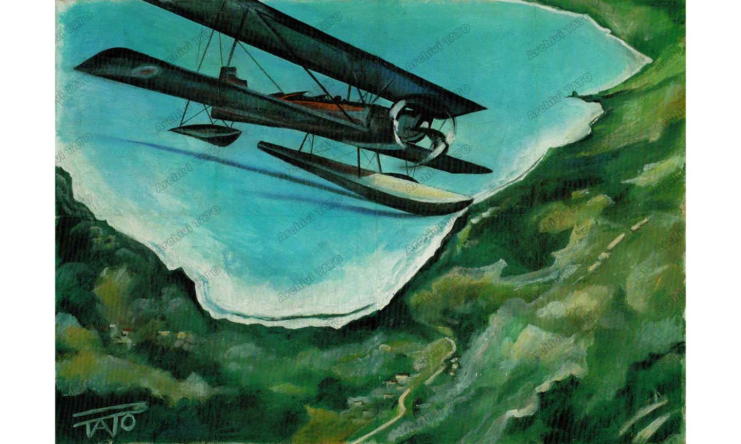 Idrovolante in volo